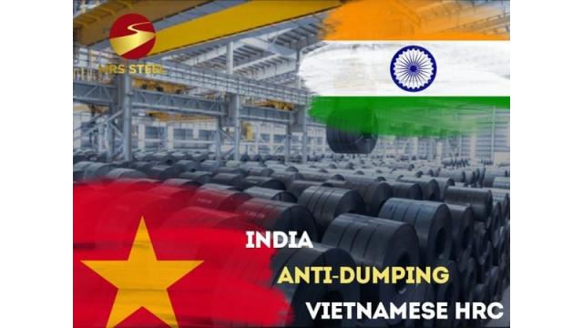 Ấn Độ áp thuế chống bán phá giá 5 năm với thép Việt Nam