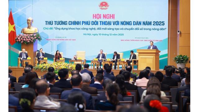 Hội nghị Thủ tướng đối thoại với nông dân 2025: Đột phá chuyển đổi số & ứng dụng khoa học công nghệ trong nông nghiệp Việt Nam