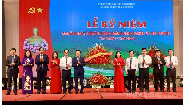 Kỷ niệm 80 năm Ngày truyền thống ngành Nông nghiệp & Môi trường Việt Nam